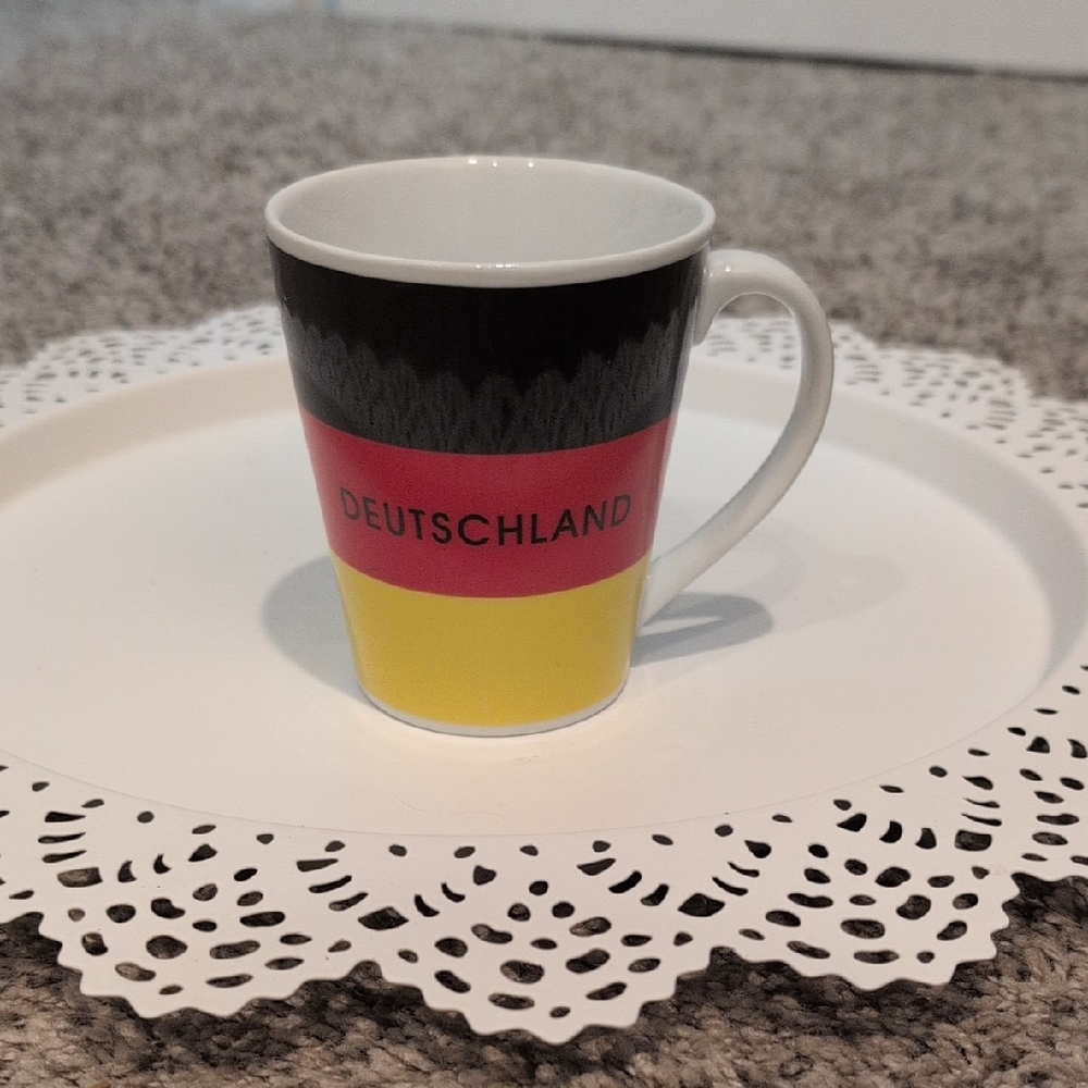 Deutschland Themed Mug - Black, Red, Yellow